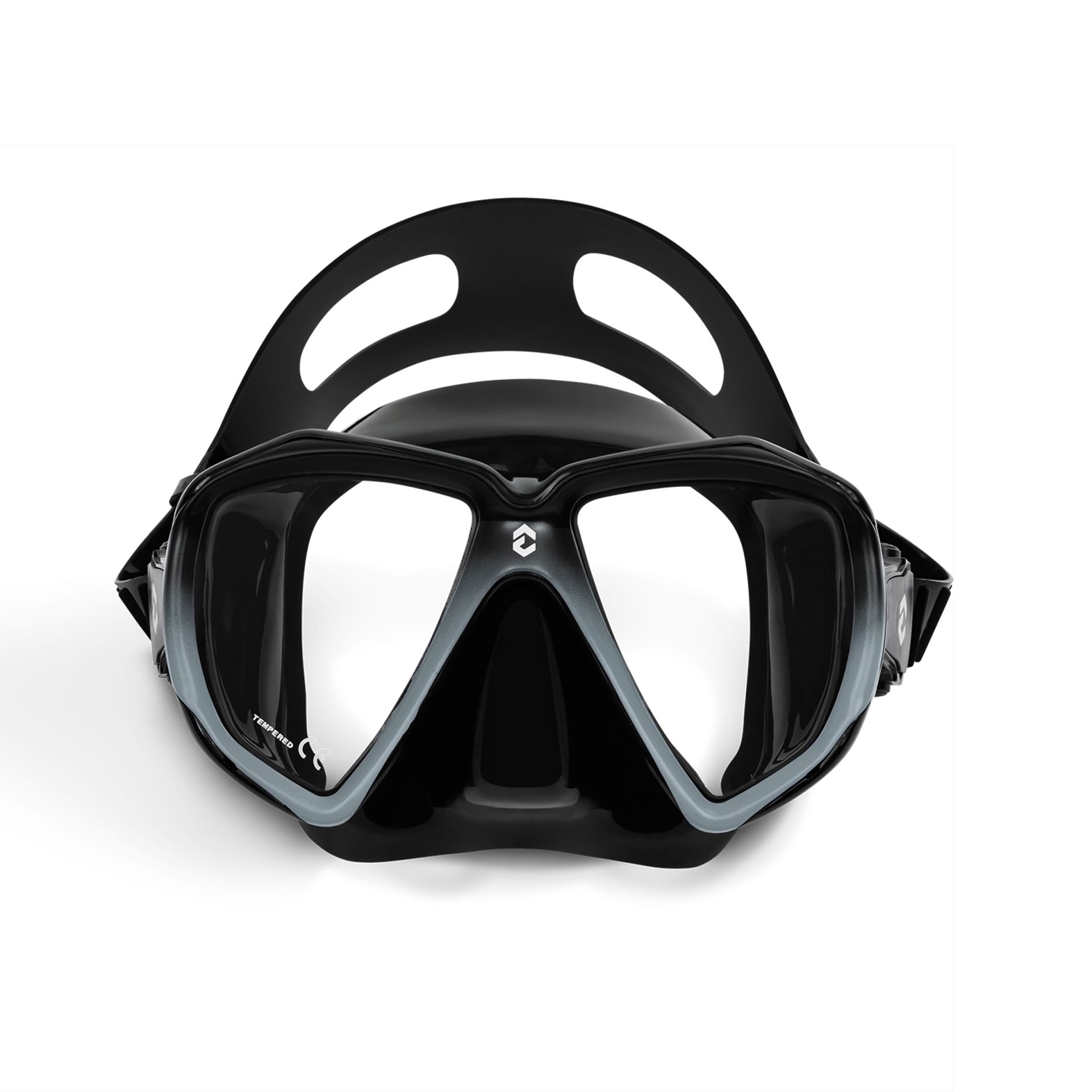 Scuba Mask - Two Glass Mask Ultra-Clear - Optical Lenses - Advanced ...